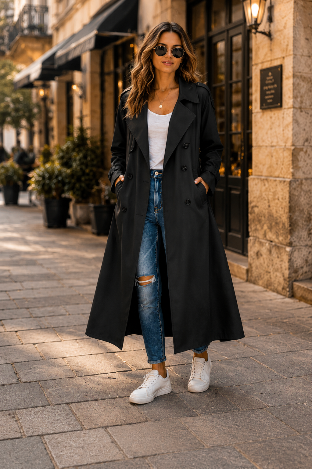 The Aster Vale Trench Coat