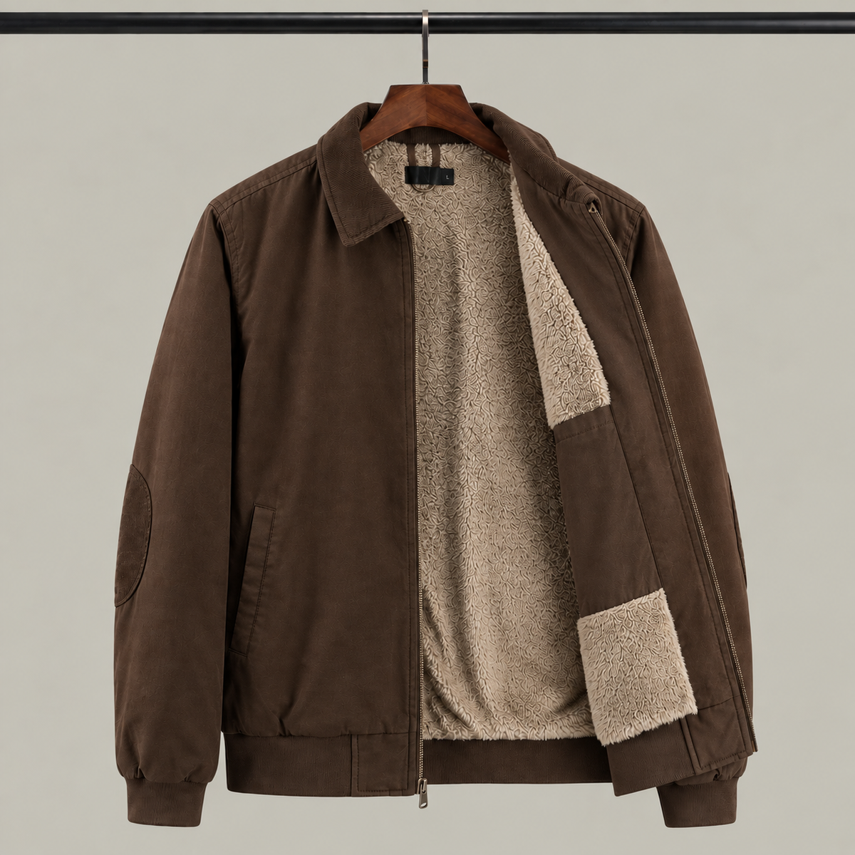 The Ironwood Waxed Sherpa Jacket