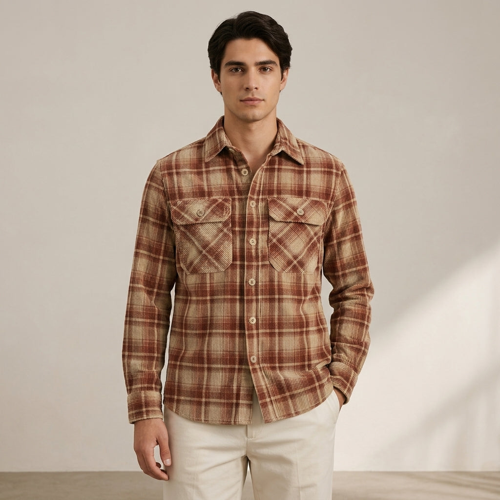 Checkered Red
