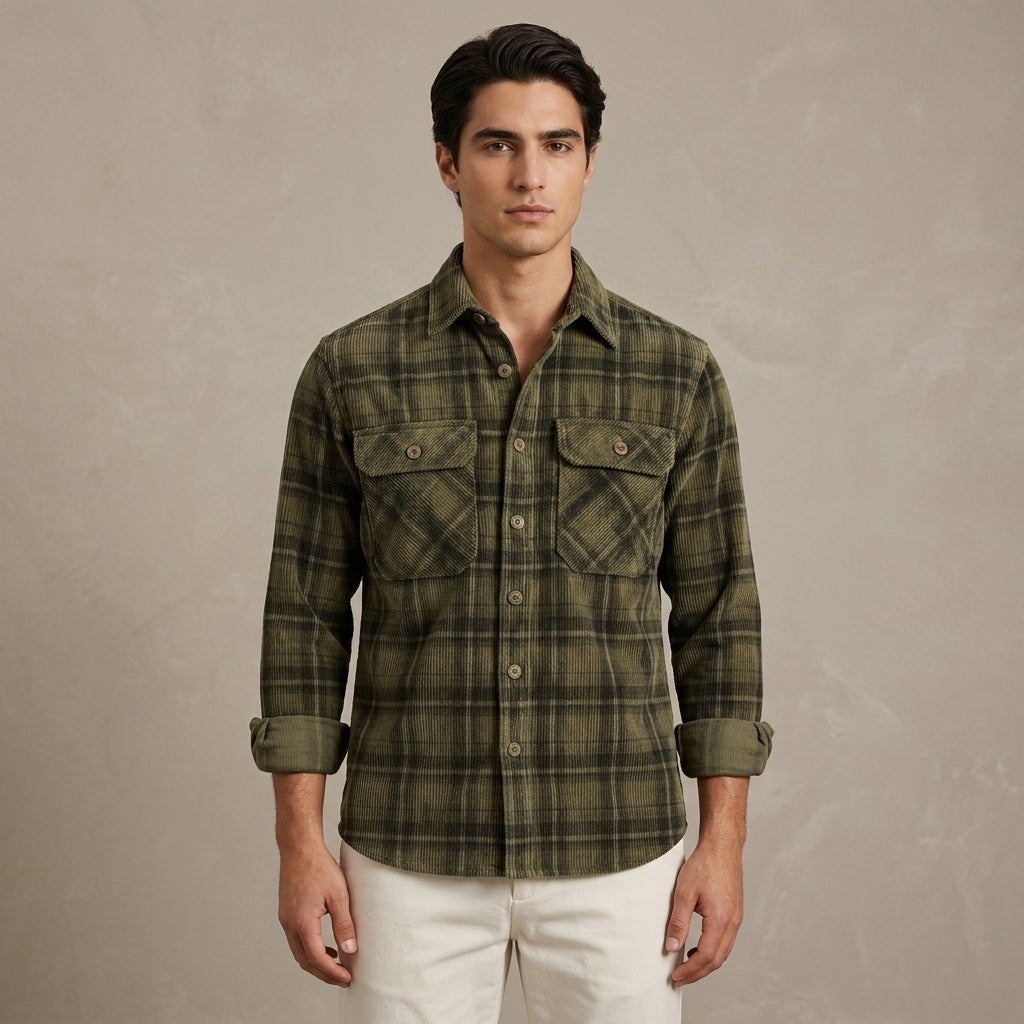 Checkered Green