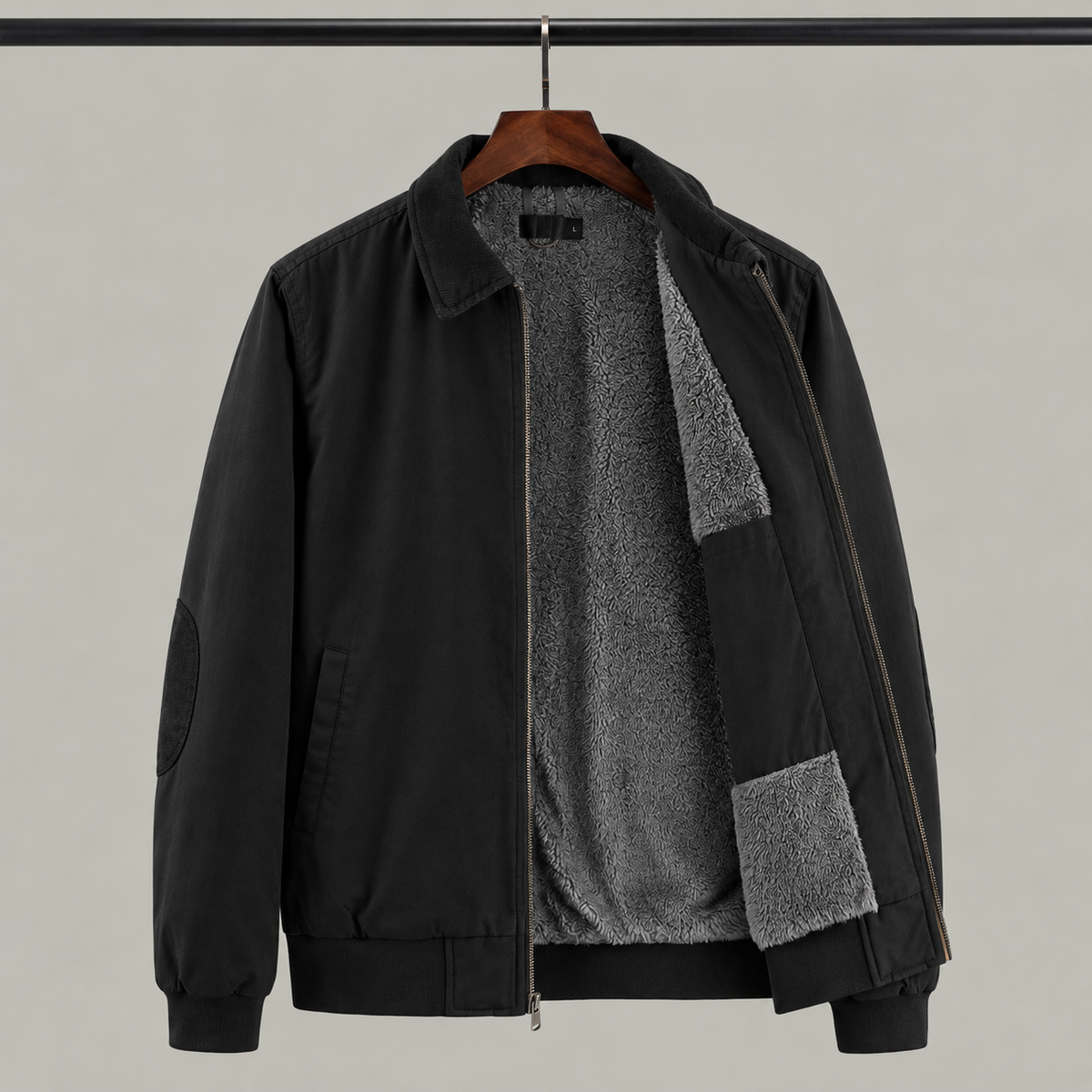 The Ironwood Waxed Sherpa Jacket