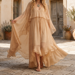The Cloudveil Cape Maxi Dress