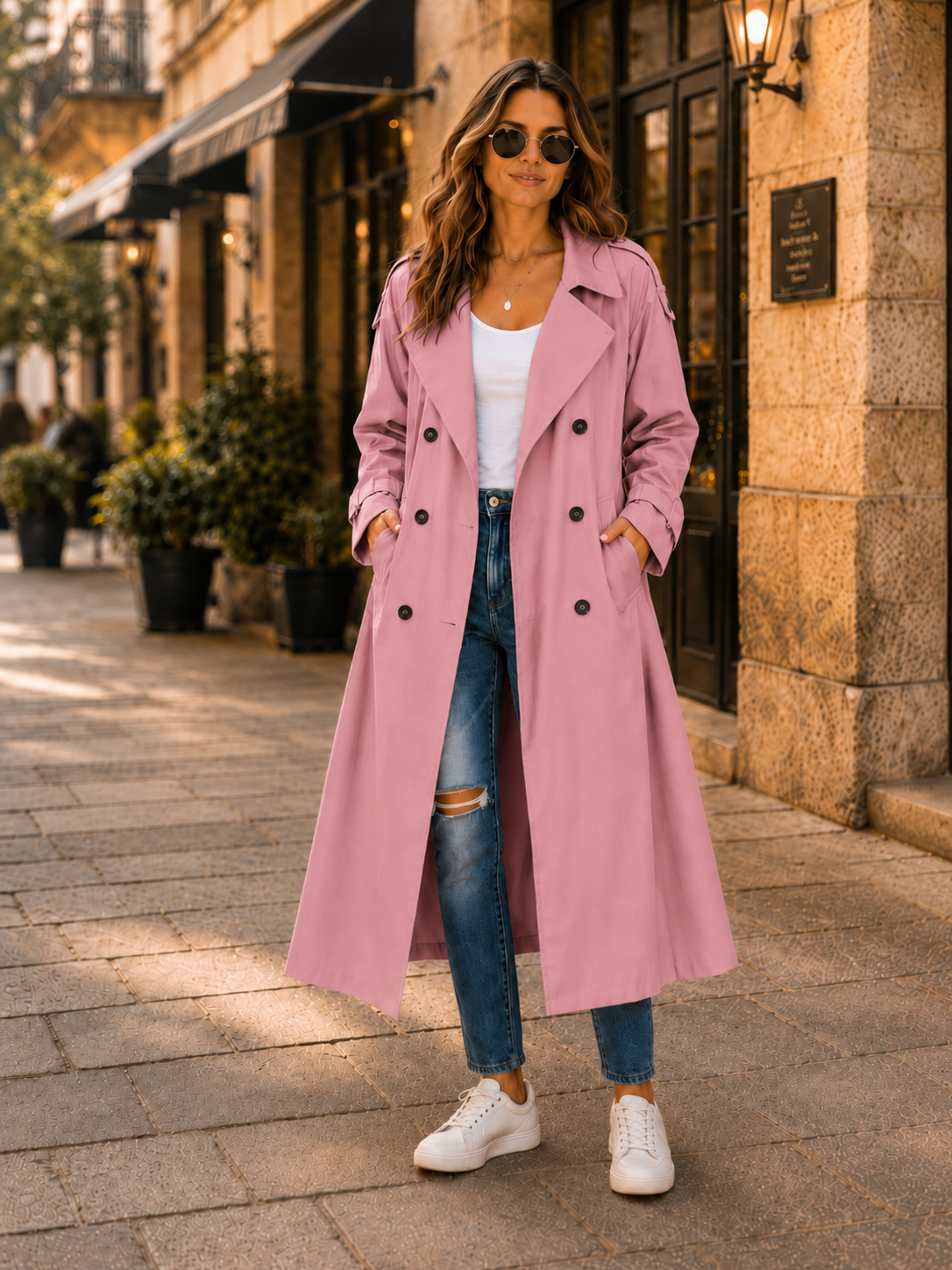 The Aster Vale Trench Coat