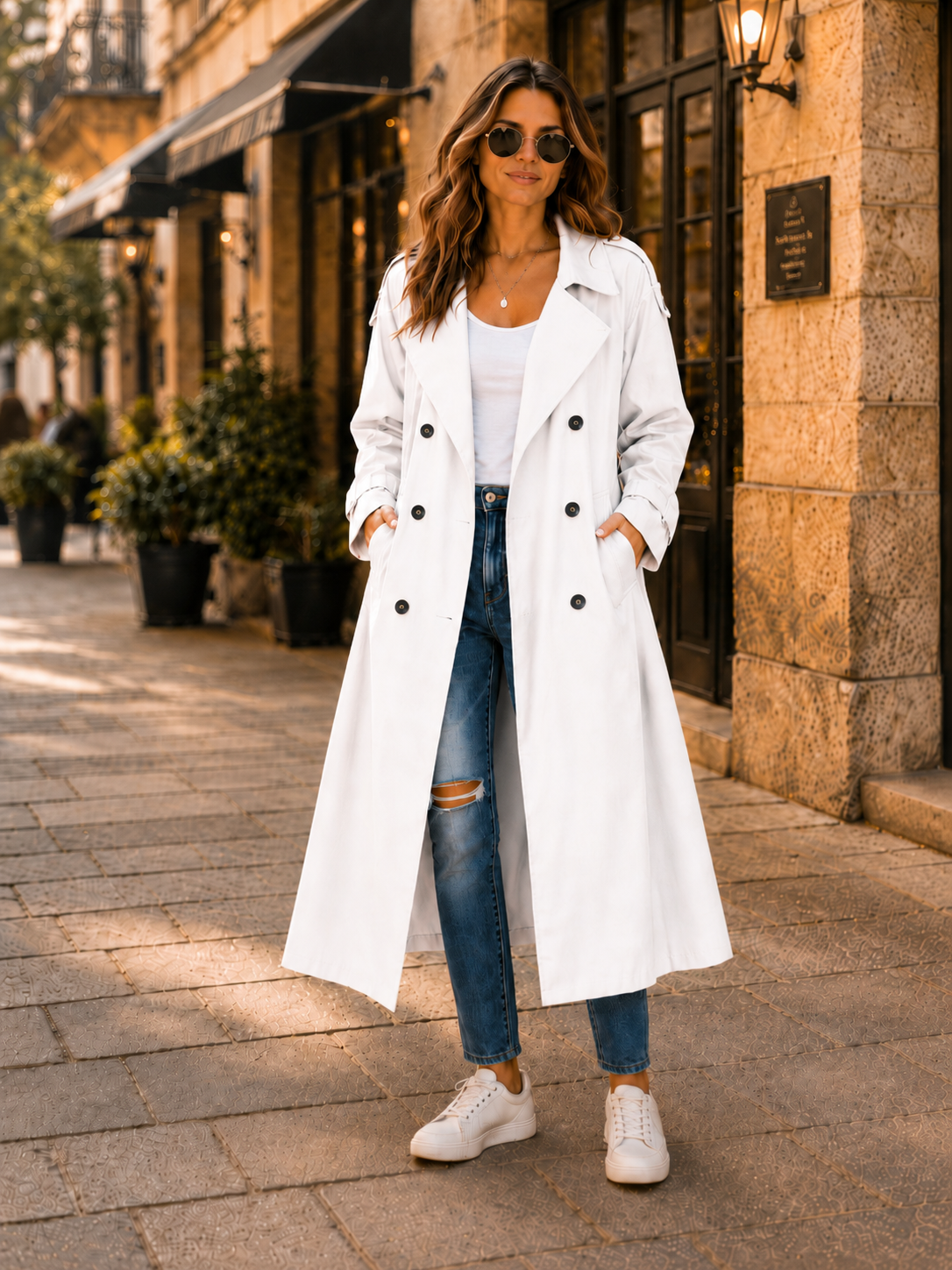 The Aster Vale Trench Coat